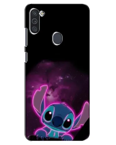 Чохол для Samsung Galaxy M11 з картинкою «Неоновий Stitch»