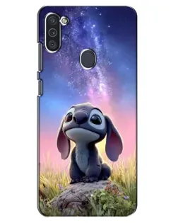 Чохол для Samsung Galaxy M11 з картинкою «Стіч на світанку»