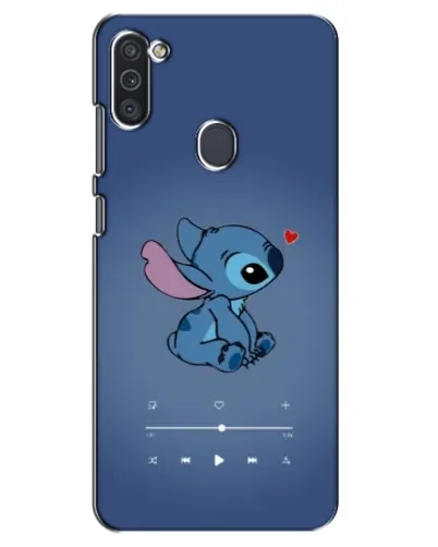 Чохол для Samsung Galaxy M11 з картинкою «Музичний Stitch»