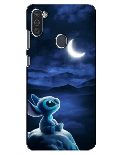 Чохол для Samsung Galaxy M11 з картинкою «Місячна ніч Стіча»