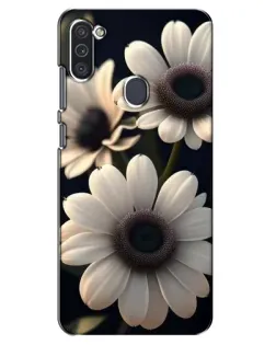Чехол для Samsung Galaxy M11 с картинкой «Белые маргаритки макро» Чехол для Samsung Galaxy M11 с картинкой «Белые маргаритки макро»