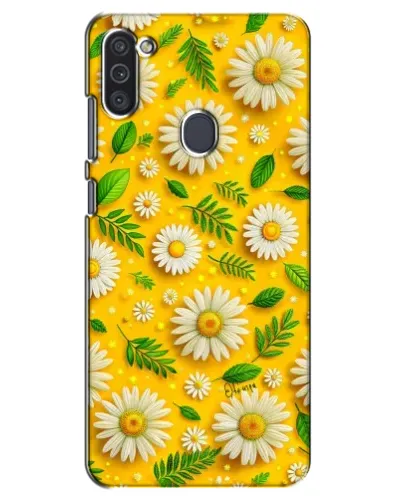Чехол для Samsung Galaxy M11 с картинкой «Ромашковое солнце»