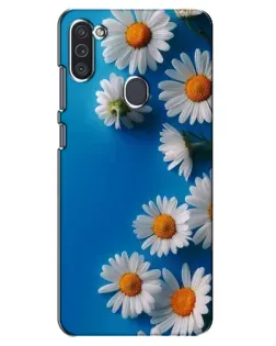 Чехол для Samsung Galaxy M11 с картинкой «Белоснежные маргаритки» Чехол для Samsung Galaxy M11 с картинкой «Белоснежные маргаритки»
