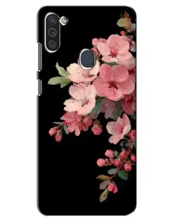 Чехол для Samsung Galaxy M11 с картинкой «Розовая ветка сакуры» Чехол для Samsung Galaxy M11 с картинкой «Розовая ветка сакуры»