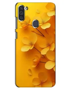 Чехол для Samsung Galaxy M11 с картинкой «Золотые лепестки» Чехол для Samsung Galaxy M11 с картинкой «Золотые лепестки»