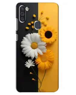 Чехол для Samsung Galaxy M11 с картинкой «Подсолнух и ромашка» Чехол для Samsung Galaxy M11 с картинкой «Подсолнух и ромашка»