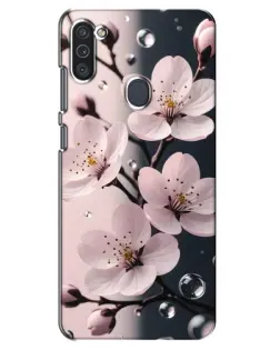 Чехол для Samsung Galaxy M11 с картинкой «Нежная сакура и капли» Чехол для Samsung Galaxy M11 с картинкой «Нежная сакура и капли»