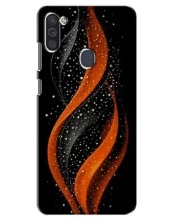 Чехол для Samsung Galaxy M11 с картинкой «Огненная звездная волна» Чехол для Samsung Galaxy M11 с картинкой «Огненная звездная волна»