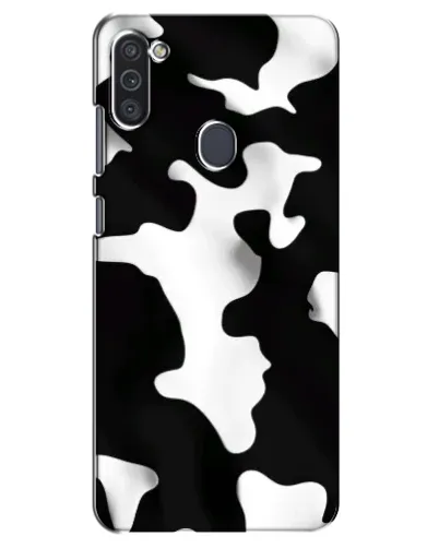Чехол для Samsung Galaxy M11 с картинкой «Черно-белое пятно»