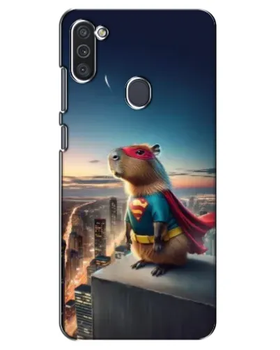 Чехол для Samsung Galaxy M11 с картинкой «Капи-мен супергерой» Чехол для Samsung Galaxy M11 с картинкой «Капи-мен супергерой»