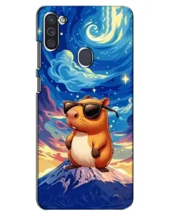 Чехол для Samsung Galaxy M11 с картинкой «Капибара Ван Гога» Чехол для Samsung Galaxy M11 с картинкой «Капибара Ван Гога»