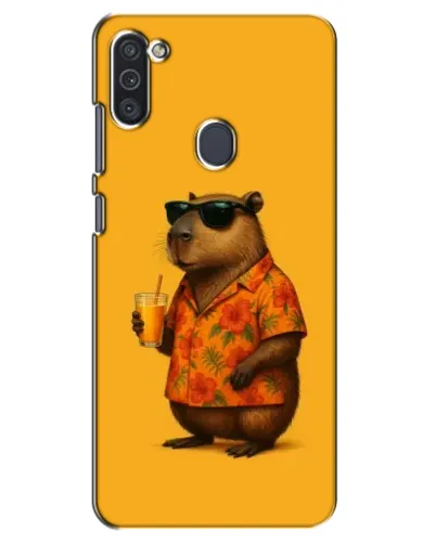 Чехол для Samsung Galaxy M11 с картинкой «Капибара на отдыхе» Чехол для Samsung Galaxy M11 с картинкой «Капибара на отдыхе»