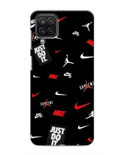 Чехол для Samsung Galaxy M12 с картинкой «Nike Mix Pattern»