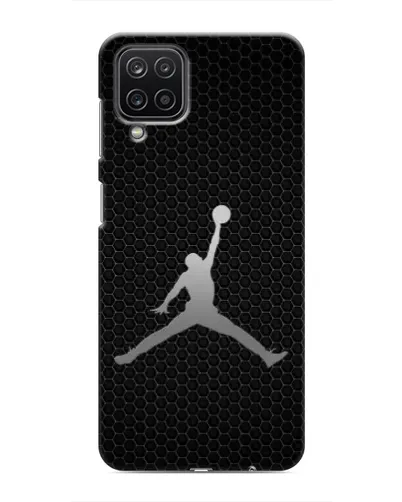 Чехол для Samsung Galaxy M12 с картинкой «Jordan Dark Carbon»