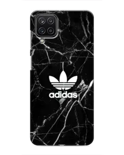 Чехол для Samsung Galaxy M12 с картинкой «Белый мрамор Adidas»