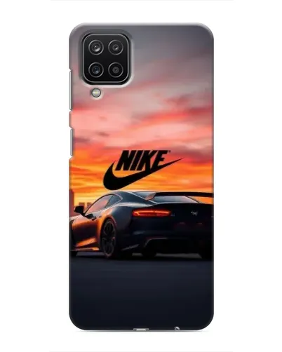 Чехол для Samsung Galaxy M12 с картинкой «Nike и суперкар»