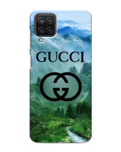 Чехол для Samsung Galaxy M12 с картинкой «Gucci — горный пейзаж»
