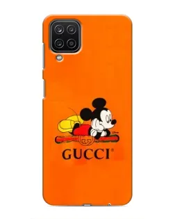 Чохол для Samsung Galaxy M12 з картинкою «Міккі Маус Gucci — помаранч» Чохол для Samsung Galaxy M12 з картинкою «Міккі Маус Gucci — помаранч»