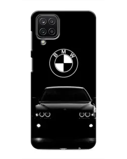 Чехол для Samsung Galaxy M12 с картинкой «BMW — взгляд из темноты»