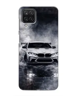 Чехол для Samsung Galaxy M12 с картинкой «BMW сквозь туман»