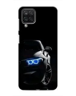 Чехол для Samsung Galaxy M12 с картинкой «BMW — ночной взгляд»
