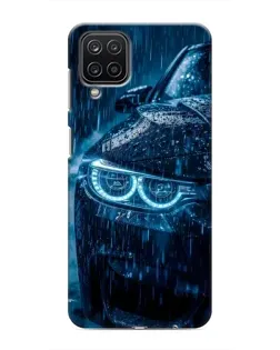 Чехол для Samsung Galaxy M12 с картинкой «BMW под дождем»