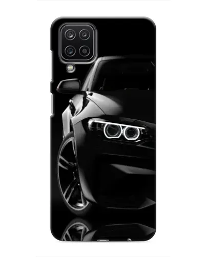 Чехол для Samsung Galaxy M12 с картинкой «Черная BMW — профиль» Чехол для Samsung Galaxy M12 с картинкой «Черная BMW — профиль»