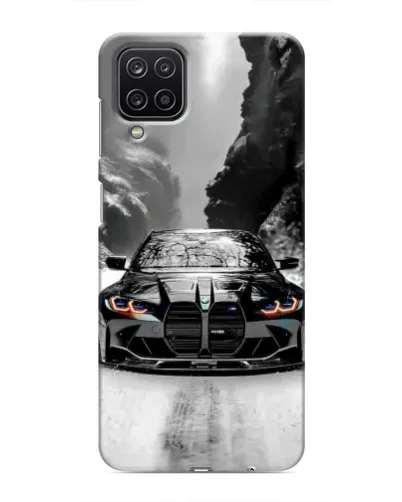 Чехол для Samsung Galaxy M12 с картинкой «BMW — акварельный дрифт» Чехол для Samsung Galaxy M12 с картинкой «BMW — акварельный дрифт»
