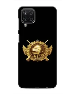 Чехол для Samsung Galaxy M12 с картинкой «PUBG — оранжевый градиент»