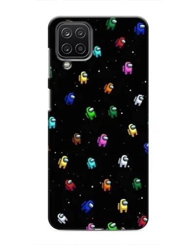Чехол для Samsung Galaxy M12 с картинкой «Экипаж Among Us»