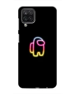 Чехол для Samsung Galaxy M12 с картинкой «Among Us градиент»