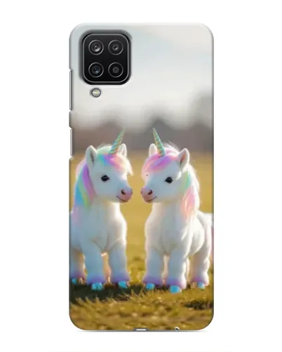Чехол для Samsung Galaxy M12 с картинкой «Пара единорогов» Чехол для Samsung Galaxy M12 с картинкой «Пара единорогов»