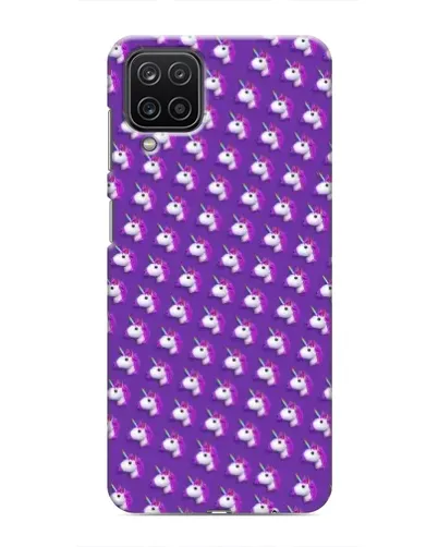 Чехол для Samsung Galaxy M12 с картинкой «Единороги на фиолетовом» Чехол для Samsung Galaxy M12 с картинкой «Единороги на фиолетовом»