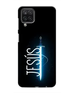 Чехол для Samsung Galaxy M12 с картинкой «Меч Духа Jesus»