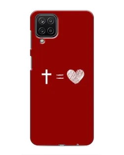 Чохол для Samsung Galaxy M12 з картинкою «Рівняння любові»