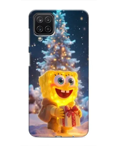 Чехол для Samsung Galaxy M12 с картинкой «Рождественский Спанч Боб» Чехол для Samsung Galaxy M12 с картинкой «Рождественский Спанч Боб»