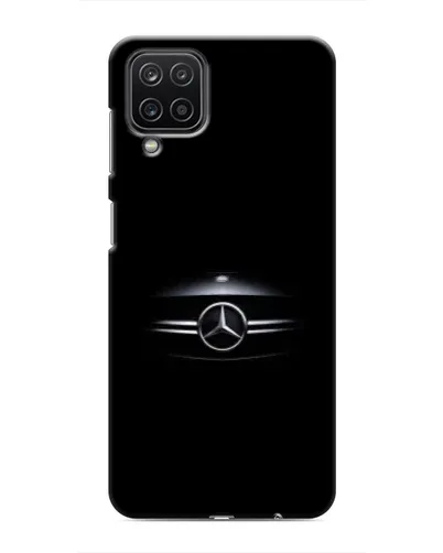 Чехол для Samsung Galaxy M12 с картинкой «Mercedes — абстрактные линии»