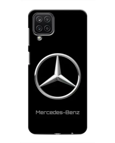 Чехол для Samsung Galaxy M12 с картинкой «Mercedes Silver Logo»
