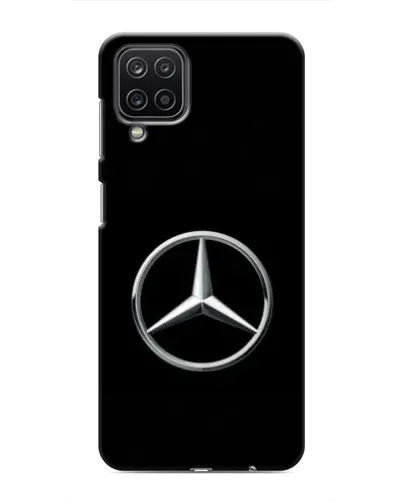 Чехол для Samsung Galaxy M12 с картинкой «Mercedes классический лого»