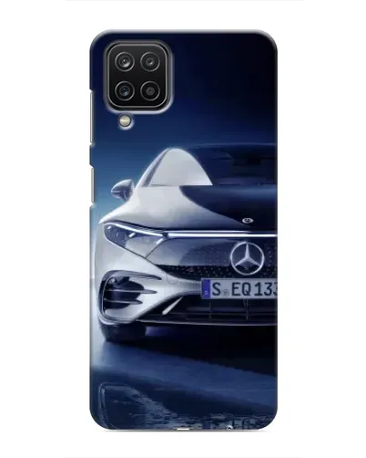 Чехол для Samsung Galaxy M12 с картинкой «Mercedes EQ — будущее»