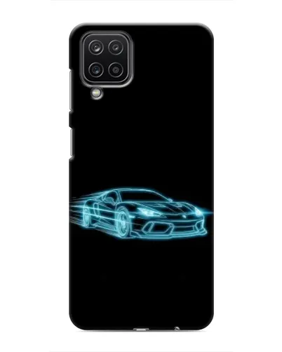 Чехол для Samsung Galaxy M12 с картинкой «Неоновый контур Lamborghini» Чехол для Samsung Galaxy M12 с картинкой «Неоновый контур Lamborghini»