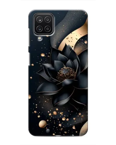 Чехол для Samsung Galaxy M12 с картинкой «Черный лотос» Чехол для Samsung Galaxy M12 с картинкой «Черный лотос»