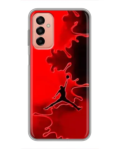 Чехол для Samsung Galaxy M13 с картинкой «Jordan Red Smoke»