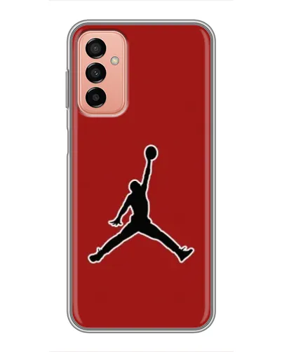 Чехол для Samsung Galaxy M13 с картинкой «Jordan Red Back»
