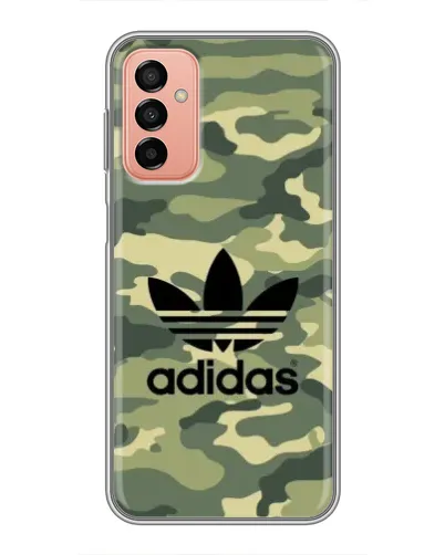 Чехол для Samsung Galaxy M13 с картинкой «Милитари стиль Adidas»