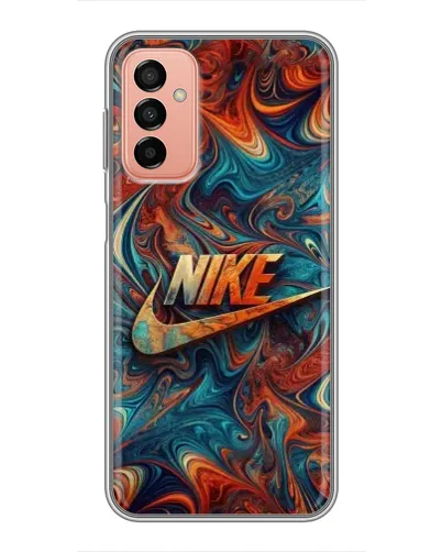Чехол для Samsung Galaxy M13 с картинкой «Nike в абстракции»
