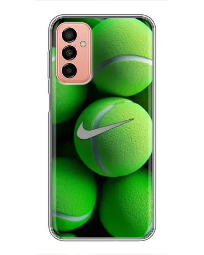 Чехол для Samsung Galaxy M13 с картинкой «Теннисные мячи Найк»