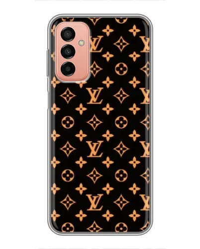 Чехол для Samsung Galaxy M13 с картинкой «Золотая монограмма LV» Чехол для Samsung Galaxy M13 с картинкой «Золотая монограмма LV»