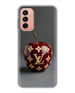 Чехол для Samsung Galaxy M13 с картинкой «Красное яблоко LV»