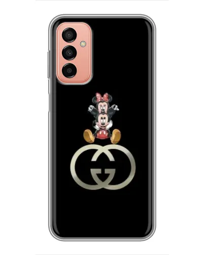 Чехол для Samsung Galaxy M13 с картинкой «Минни Маус на лого» Чехол для Samsung Galaxy M13 с картинкой «Минни Маус на лого»